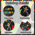 thumbnail image 5 of Rock Climbing Birthday Party Decor Boys Climbing Theme Colorful Happy Birthday Backdrop for Rock Climbing Kids Birthday Supplies, 5 of 6