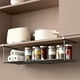 thumbnail image 2 of Estante de almacenamiento para colgar en la cocina | Estante telescópico con clip para armario o baño | Instalación sin taladro | Acero al carbono | Resistente a la corrosión | Blanco o negro, 2 of 7