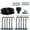 32.8 FT, variant on Drip Irrigation Kit with 360° Flexible Hose,– Automatic Garden Watering System with Adjustable Flow,DIY Watering System, Bendable Misting Nozzles for Potted Plants, Yard, Lawn & Greenhouse