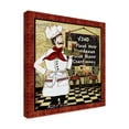 thumbnail image 2 of Trademark Fine Art 'Bistro Chef 5' Canvas Art by Jean Plout, 2 of 3