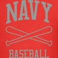 thumbnail image 3 of CafePress - U.S. Navy Baseball Kids Dark T Shirt - Dark T-Shirt Kids XS-XL, 3 of 4