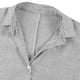 thumbnail image 5 of Vestido Camisa holgada a rayas Vestido maxi Cárdigan informal con botones Vestido de viaje diario Cgtredaw Gris L para Mujer, 5 of 8