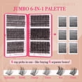 thumbnail image 2 of Kit Lash Clusters CCODDY Diva D Curl con Bond & Seal, 432 unidades, 2 of 6