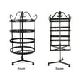 thumbnail image 2 of Amdohai Metal 4-layer Round Rotating Jewelry Display Stand Earrings Organizer Jewelry Holder, 2 of 7