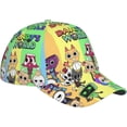 thumbnail image 3 of Dandys World Cap Printed Adjustable Baseball Hat Fan Cap for Men Women, 3 of 6