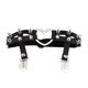 thumbnail image 1 of Sonducket Mujeres Sexy elástico cuero pierna anillo liguero Punk corazón remache muslo anillo Punk Goth cuero arnés ajustable Ropa, zapatos y accesorios Miscelánea negro 30-50cm, 1 of 6