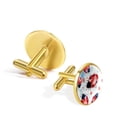 thumbnail image 3 of Ladybird Stylish Shirt Cufflink Set Made of Stainless Steel for Formal Clothing and Special Occasions, 3 of 6