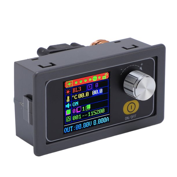 Módulo De Aumento Y Descenso, Configuración Simple Entrada De 6,0-30 V Salida De 0,0-36 V Pantalla Digital De Corriente Constante Regulador De Voltaje CC Con Cable Para