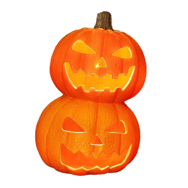 Lámpara de calabaza de Halloween BLESIY adorno decoración del hogar 32 cm x 47 cm