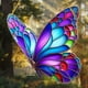 thumbnail image 5 of Adornos De Mariposas, Decoración Colgante De Acrílico, Decoración De Jardín, Colgante Para Ventana, Regalo Para Amantes Y Entusiastas., 5 of 6