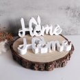 thumbnail image 3 of Rabbit Ornament Mold English Letters HOME Silicone Mold Easter Decoration DIY Gypsum Mold Dropping Glue Mold, 3 of 4
