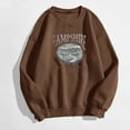 thumbnail image 2 of Gibobby Sudaderas para mujer oferta Sudadera Deportiva con Capucha Sudadera para Mujer(Marrón,XG), 2 of 5