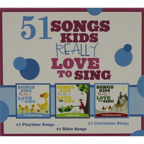 Pre-Owned 51 Songs Kids Really Love To Sing [3 CD]
