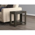 thumbnail image 1 of Safdie & Co. Table D'appoint Grise Foncé Avec Tirroir, 1 of 3