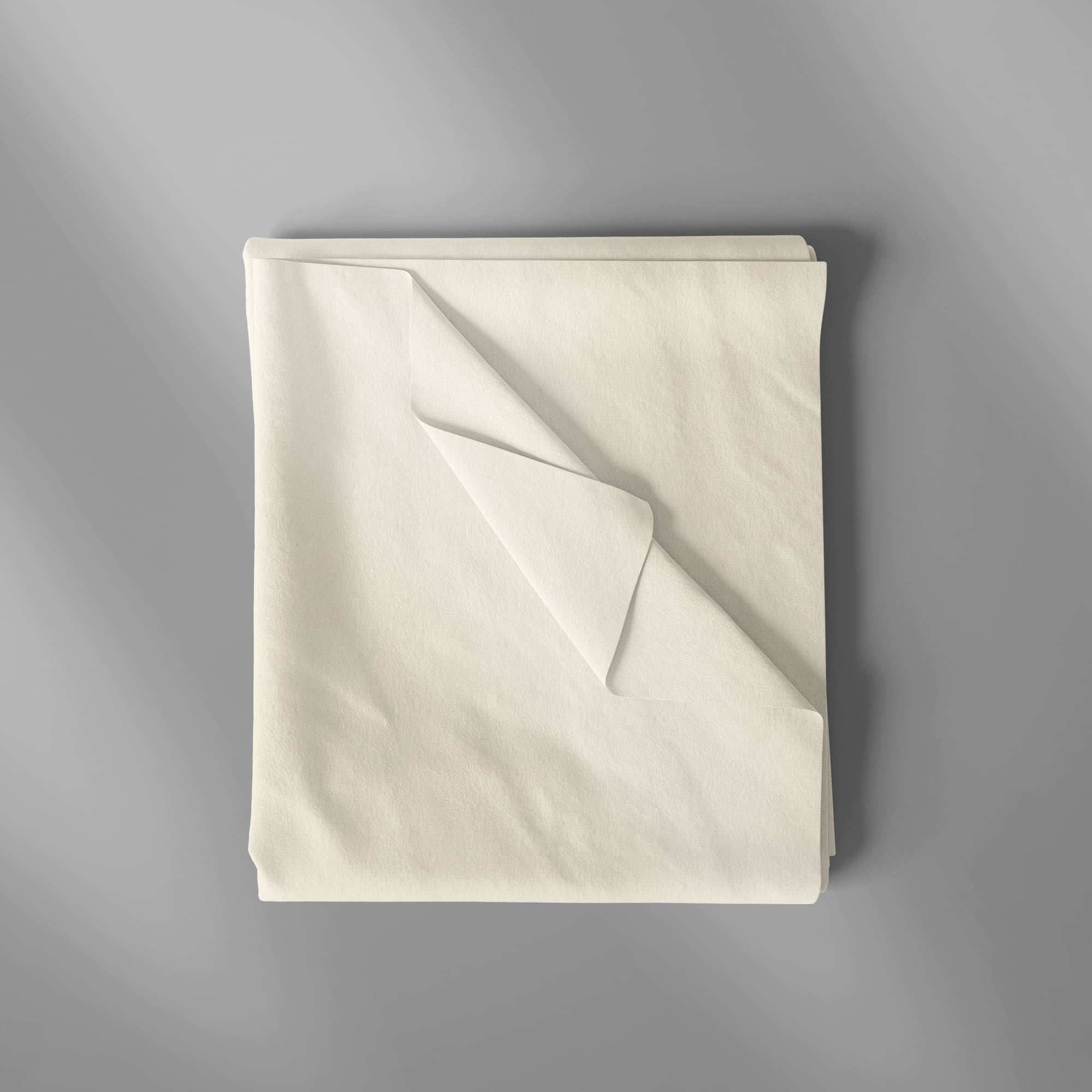 (2 pack) Mainstays 1.5 Yards 100% Cotton Light-weight Flannel Solid, Ivory, 42" Wide for Crafts