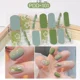 thumbnail image 2 of Pegatina de Gel para uñas, parche deslizante, flor, gradiente de Color, pegamento trasero, cubierta completa, impermeable, lámpara UV, manicura, 1 unidad, 2 of 7