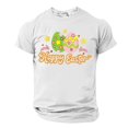 thumbnail image 2 of Camisa Casual de Cuello de la Tripulación de la Impresión de Pascua de Manga Corta de Verano Top Ligero de Poliéster para los Hombres, Camiseta de Manga Corta para el Uso Diario de Primavera Verano, 2 of 9