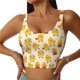 thumbnail image 1 of Balery Cute Chicken Sujetadores deportivos con espalda cruzada para mujer, acolchados, sin costuras, de alto impacto, ideales para yoga, gimnasio, entrenamiento y fitness.-Large, 1 of 8