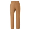 thumbnail image 6 of Maplenight Men's Pants Elastic Waist Drawstring Pants Straight Leg Loose Fitting Casual Trousers with Pockets, 6 of 8