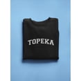 thumbnail image 3 of Topeka Text Men Sweatshirt, Male Large, 3 of 4
