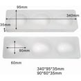 thumbnail image 6 of Silicone Mold Dessert Silicone Cake Mold For Baking Fondant Mould Fruit Shape Sugar Candy Jelly Bakeware Chocolates Mould (2PCS Mango I_13.6x3.8x1.4 inch), 6 of 15