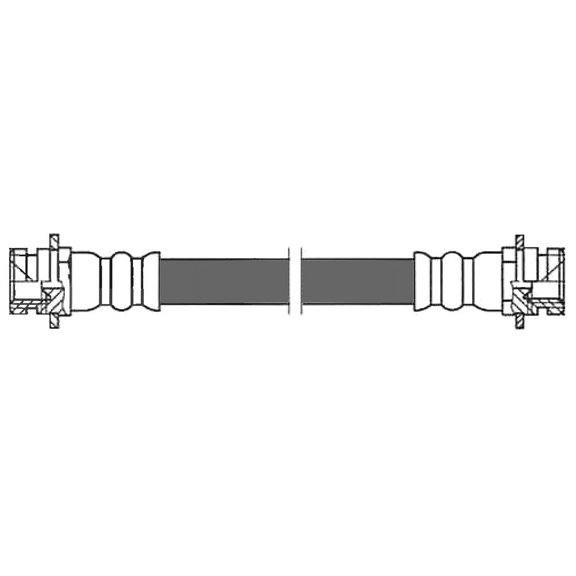 Centric (150.69304) Brake Hose Fits select: 2006-2010 HUMMER H3