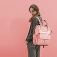 thumbnail image 4 of Bolsa de pañales de gran capacidad para mamá, mochila de viaje, bolsa de lactancia para el cuidado del bebé, impermeable, bolsa de viaje al aire libre para cochecito, 4 of 4