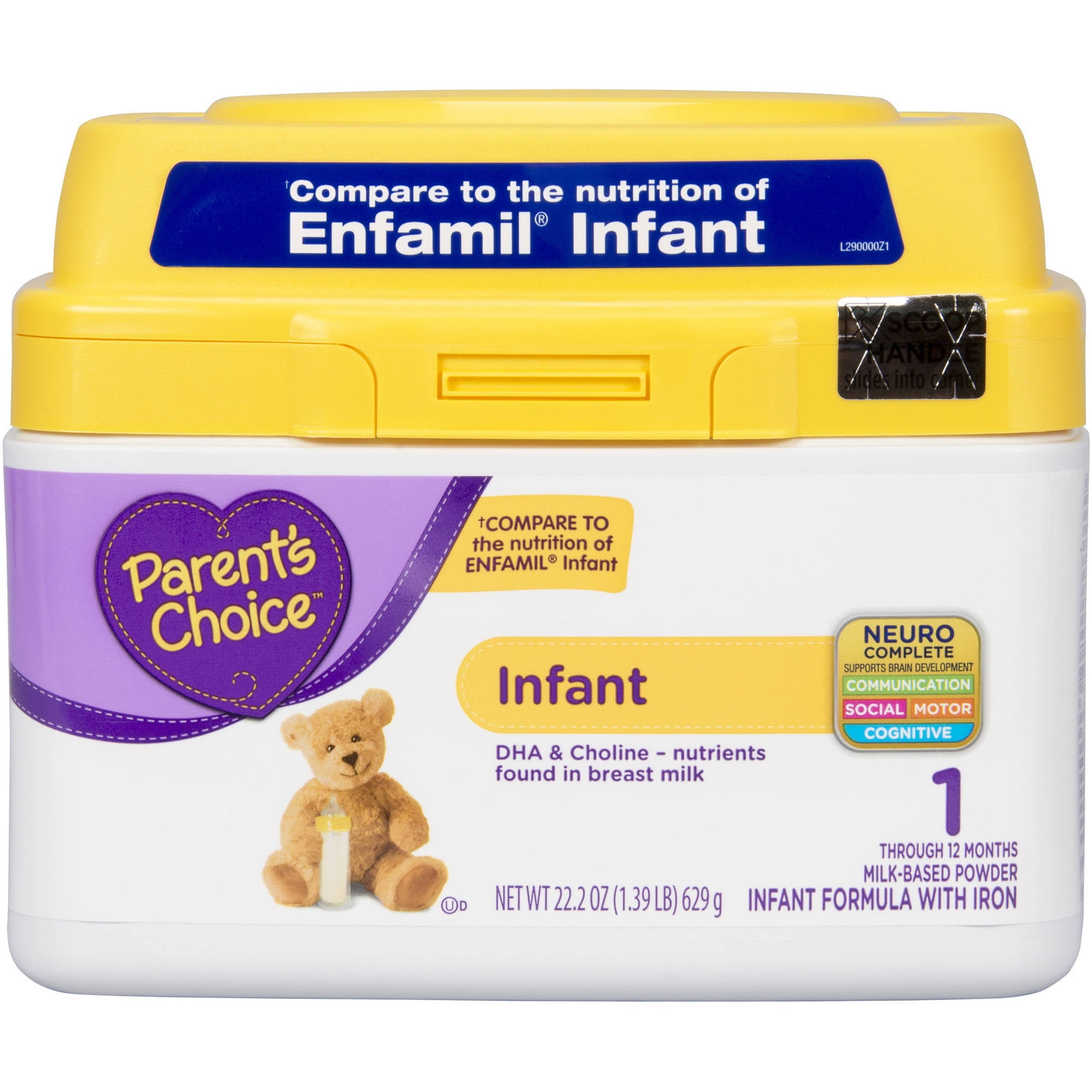 Parent's Choice Fragrance Free Baby Wipes, 240 sheets, Resealable