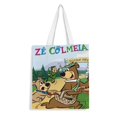 thumbnail image 1 of The Yogi Bear Show Bolso de tela con estampado de lienzo para mujer, bolsa de compras reutilizable y estética, con cremallera interior, regalo para mujer, 35 × 40 cm., 1 of 6
