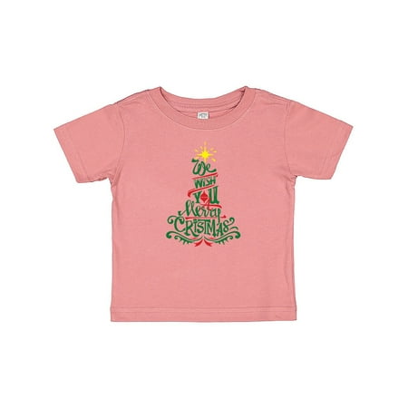 

Inktastic We Wish You A Merry Christmas Gift Baby Boy or Baby Girl T-Shirt