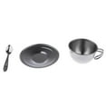 thumbnail image 3 of Juguetes de cocina para niños Vajilla de Metal de Cocina para Niños - de Tazas de de material acero Inoxidable, 3 Piezas / Fanmusic Juguetes de cocina para niños, 3 of 7