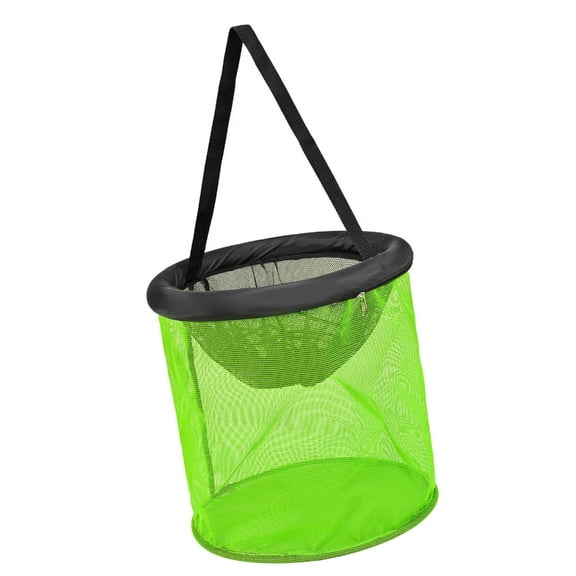 25cm/35cm Floating Fishing Basket Foldable Fishing Net Live Fish Storage Cage