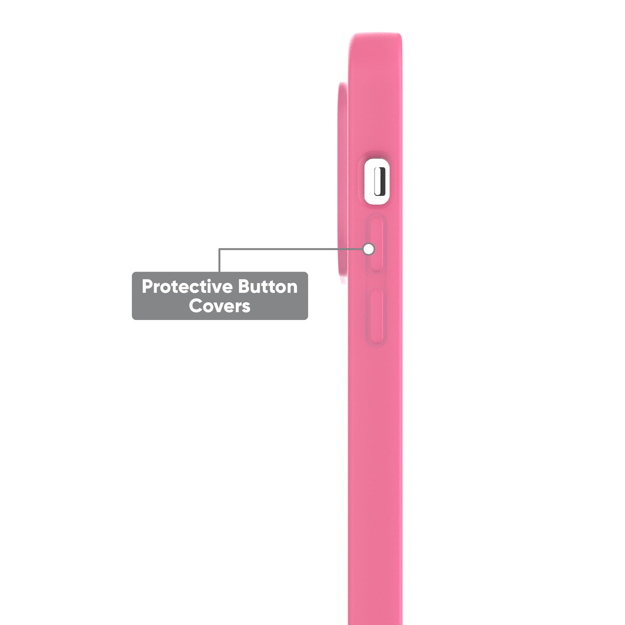 NFshop☺︎14promaxピンク onn. Silicone Phone Case for iPhone 14 Pro Max - Pink