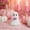 B, variant on Halloween Ghost Figurine 1 Pack Cute Mini Resin Statue Spooky Ghost Ornament for Table Centerpiece,Shelf Home Mantel Tabletop Desk Display Supply