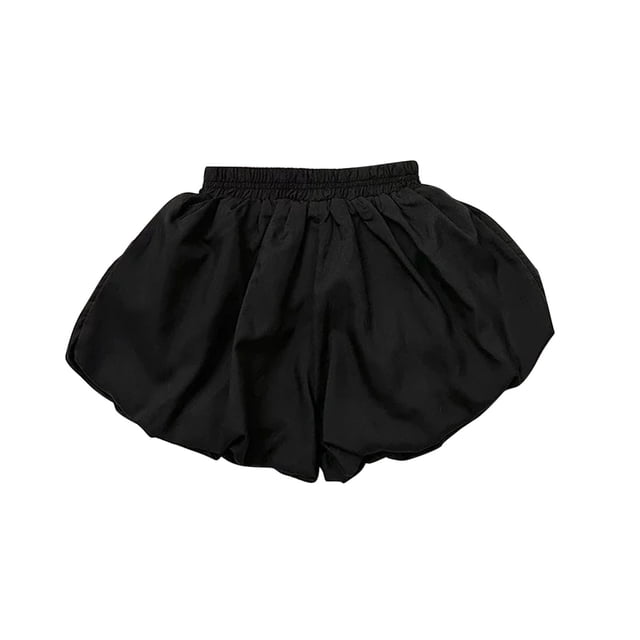 Odeerbi 2-10 Años Niños Niñas Pantalones Cortos de Verano de Burbujas Pantalones Cortos Con Volantes Pantalones Cortos de Pierna Ancha Cómodo Pantalones Cortos de Linterna