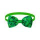 thumbnail image 2 of Collar de pajarita para mascotas del Día de San Patricio para perros y gatos | Diseño de trébol de cuatro hojas verde | Tejido de nailon y elastano | Mascotas pequeñas y medianas | Accesorio fes, 2 of 5