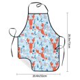 thumbnail image 2 of Rocae Lobsters for Kitchen Aprons for Women Adjustable Cooking Kitchen Chef Apron for Men with Pockets, 2 of 7