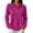 32#Dark Purple, variant on Long Sleeve Polo Shirts for Women Dressy Casual Button Collared Polo Shirts Lightweight Quick Dry Solid Color Loose Fit Light Green XL