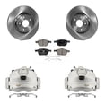 thumbnail image 1 of Transit Auto Front Disc Brake Caliper Rotors and Semi-Metallic Pads Kit for Car 2013 Ford Escape FWD with 1.6L KC8-100277P, 1 of 2