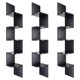 thumbnail image 2 of Yescom 3 Pack 5 Tiers Wall Mount Corner Shelf Display Shelves Organizer Gradienter Home Yescom Modern, 2 of 3