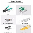 thumbnail image 6 of 9 in 1 Computer Network Repair Tool Kits Cable Tester Crimper, 6 of 6