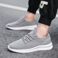 thumbnail image 4 of EKRBXA Knit No-Tie Sneakers, Lightweight Breathable Mesh Walking Shoes, Non-Slip Comfort Casual Athletic Shoes for Gym & Everyday Wear, 4 of 6