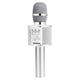 thumbnail image 1 of Micrófono para karaoke BONAOK Q37 inalámbrico Bluetooth plateado, 1 of 7