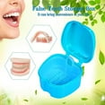 thumbnail image 3 of Denture Bath Box Cup - Complete Clean Care For Dentures BLUE, 3 of 5