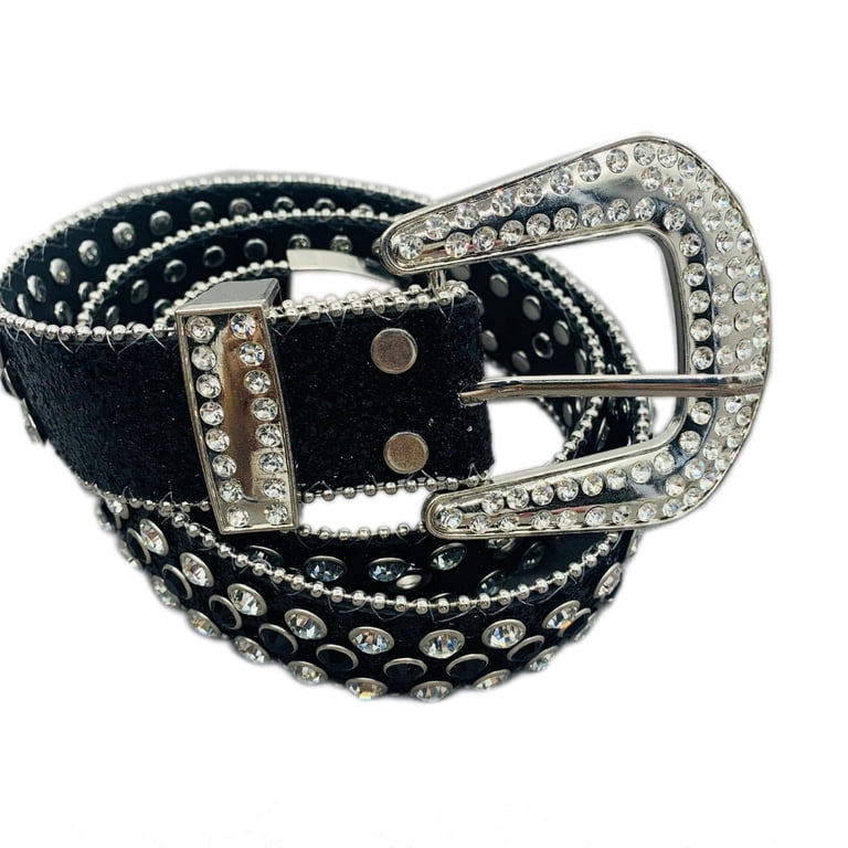 Rhinestones Belt for Men Women Western Cowboy Cowgirl  display picture 2