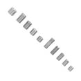 thumbnail image 4 of Écrou Réducteur de Filetage, Résistance à l'Usure 50Pcs Aspect Plat Filetage Réparation Insert 303 Acier Inoxydable pour Machines, 4 of 8