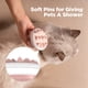 thumbnail image 3 of Cepillo de masaje para perros y gatos, lavable, para eliminar el pelo suelto, tanto largo como corto., 3 of 6