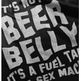 thumbnail image 6 of Crude Drinking Humor Not a Beer Belly Mens Graphic T Shirt Tees Brisco Brands, 6 of 6