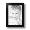 thumbnail image 2 of ArtToFrames 5" x 7" Satin Black Short Picture Frame, 5x7 inch Black Wood Poster Frame (WOM-1416), 1 Pack, 2 of 7