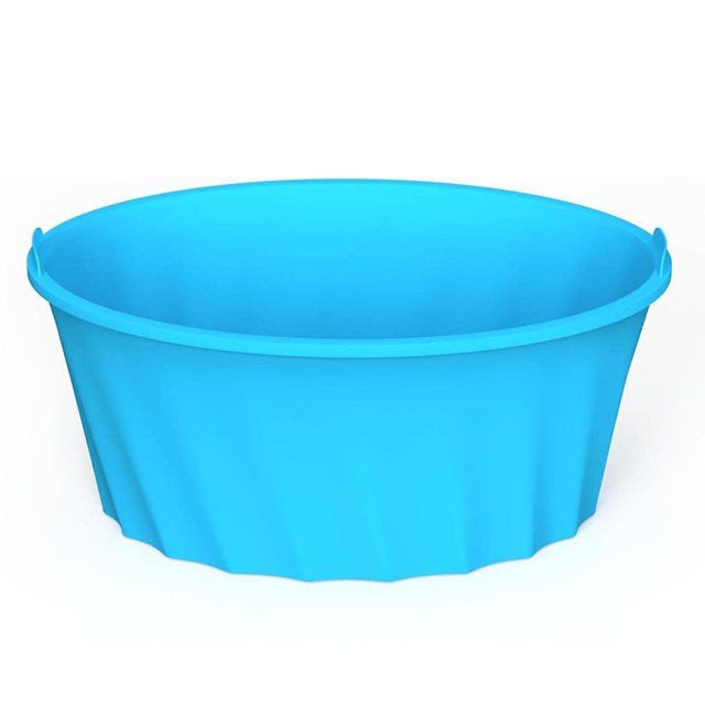 Revestimientos para ollas de cocción lenta DENGXMXG revestimiento de silicona reutilizable 6 cuartos color azul